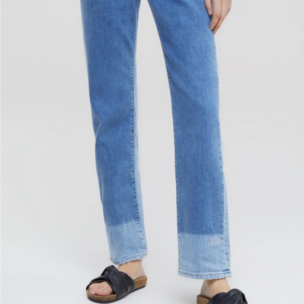 Closed Blue Straight Leg Jeans